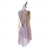 cheap Figure Skating Dresses-Figure Skating Dress Women&#039;s Girls&#039; Ice Skating Dress Light Purple Patchwork Thumbhole Mesh Spandex Stretchy Training Practice Professional Skating Wear Thermal Warm Crystal / Rhinestone Long Sleeve