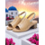 cheap Vacation Sandals-Women&#039;s Cutout Leather Block Heel Sandals – Comfortable Breathable Summer Shoes with Buckle Strap for Casual Outings and Travel
