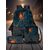 abordables Sacs à dos pour Enfants et Adolescents-Ensemble de sacs à dos 3 pièces pour hommes avec imprimé Grim Reaper - sac d'école durable, sac à lunch et trousse à crayons pour adolescents, retour à l'école et amateurs de style gothique Vincent HIE
