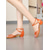 economico Scarpe per balli latini-sandali da ballo per bambini con cinturino marrone e piccolo tacco a gattino - comode scarpe da ballo per lezioni di danza e spettacoli per bambini