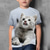 cheap Boy&#039;s 3D Animals-Boys 3D Cat T shirt Tee Short Sleeve Summer Spring Fashion Basic Kids 4-12 Years Crew Neck Outdoor Casual Daily Regular Fit
