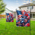baratos Bandeiras de Jardim, Banner-Bandeira de Jardim do 4 de Julho Dia da Independência 12 x 18 Polegadas Bandeiras de Quintal Small Garden Flags para Exterior Bandeiras ao Ar Livre para o Dia da Memória Bandeiras de Jardim para