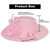 cheap Party Hats-Women&#039;s Kentucky Derby Church Dress Hat Wide-Brim-Lace Hat Fascinator Tea Party Cap Wedding Hat