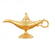 cheap Sculptures-Vintage Aladdin Lamp Decor,21cm European Style Wish Lamp Figurine, Russian Home Ornament for Housewarming, Elegant Art Craft Gift