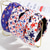 cheap Hair Styling Accessories-4th of July Headband for Women Red Blue Star Hair Accessories Independence Day Hairband Patriotic Head Band White Hair Hoops