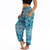 cheap Bottoms-Retro Vintage Boho 1970s Harem pants Yoga Pants Hippie Smocked Waist Mandala Tribal Women&#039;s Halloween Carnival Beach Vacation Wear Retro Theme Party Festival Adults&#039; Pants