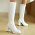 abordables Calzado-Retro Antiguo Años 70 Genial Zapatos Botas de gogo Disco Patente de látex brillante Metálico Disfraz Mujer Víspera de Todos los Santos Carnaval Festival de Música Desfile del orgullo Fiesta temática