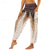 cheap Bottoms-Retro Vintage Boho 1970s Harem pants Yoga Pants Hippie Smocked Waist Peacock Feathers Women&#039;s Halloween Carnival Beach Vacation Wear Retro Theme Party Festival Adults&#039; Pants