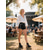 cheap Vacation Sandals-Women&#039;s Black Floral Cutout Lace-Up Wedge Sandals – Boho Festival Platform Shoes for Outdoor Events
