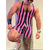 cheap Apparel-LGBTQ Pride Bodysuit Singlet Sexy Rainbow Striped Men&#039;s Adults&#039; Nightclub Pride Parade Pride Month Halloween Carnival Easy Carnival Costume