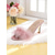 cheap Formal-Women&#039;s Pink Fuzzy Open Toe Wedding Mules with Satin Finish and Kitten Heels, Fluffy Bridal Slippers for Bride Getting Ready, Bachelorette Party or Indoor Reception
