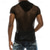 economico Magliette casual da uomo-Per uomo Maglietta Camicia a Maniche Corte Manica Corta Con Cappuccio Estate Semplice Moda Designer Essenziale Rete Vacanza Streetwear Uscire Nero Maglietta Top per Uomo