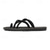 abordables Sandalias de Vacaciones-Sandalias con tiras en blanco y negro para hombre, ligeras y elegantes con ajuste flexible, perfectas para uso diario, aventuras casuales al aire libre y uso en vacaciones.