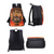 cheap Kids &amp; Teen Backpacks-Men's 3-Piece Dragon Backpack Set with Flame Print - Durable School Bag, Insulated Lunch Bag and Pencil Bag for Teens Back to School and Fantasy Style Lovers Kayomi Harai