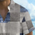 cheap Geometric Pattern-Men&#039;s Geometric Color Block Grid / Plaid Shirt Summer Shirt Button Up Shirt Short Sleeve Fashion Casual Vacation Holiday Streetwear Summer Turndown 3D Print Front One Pocket Linen Like Shirt Green