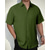 cheap Men's Casual Shirts-Men's Shirt Summer Shirt Casual Shirt Beach Shirt Button Up Shirt Dark Brown Black Green Dark Gray Light Blue Short Sleeve Plain Lapel Vacation Hawaiian Jacquard Clothing Apparel Polyester Fashion