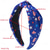 cheap Hair Styling Accessories-4th of July Headband for Women Red Blue Star Hair Accessories Independence Day Hairband Patriotic Head Band White Hair Hoops