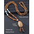voordelige Vakantieaccessoires-Halsketting voor heren van natuurlijk hout met Tibetaanse totemhanger, boho-etnische stijl, lange ketting, geschikt voor meditatie, yoga, spirituele bijeenkomsten en casual zomeroutfits.