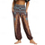 cheap Bottoms-Retro Vintage Boho 1970s Harem pants Yoga Pants Hippie Smocked Waist Peacock Feathers Women&#039;s Halloween Carnival Beach Vacation Wear Retro Theme Party Festival Adults&#039; Pants