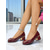 abordables Block Heels-Escarpins à talons compensés en cuir verni pour femmes avec boucle dorée – Escarpins rétro à bout carré pour le bureau, les réunions d&#039;affaires et les événements formels