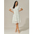 cheap Casual Floral Dresses-Women&#039;s Mini Dress Chiffon Dress Elegant Casual Loose Fit Floral Short Sleeve Crew Neck White Summer