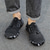 preiswerte Lässige Schnürschuhe-braun-schwarze Freizeit-Sportschuhe für Herren mit Spritzdetail – leichte, sportlich inspirierte Sneaker für die Stadt und Wanderungen im Freien