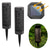 preiswerte Bodenlichter-4 Stück Wegeleuchten für den Außenbereich, wasserdicht, Solar-Hohlprojektionsboden, Plug-in-Licht, Hof, Gartenweg, Rasenlandschaftslicht, Hochzeitsfest-Dekorationslicht