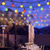abordables Lampes d’extérieur solaires-1 Pc guirlandes lumineuses solaires extérieures lumières à bulles étanches 12M-100 perles LED jardin de cour pelouse terrasse balcon villa décoration de fête d'Halloween 8 fonctions