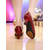 cheap Latin Shoes-Women&#039;s Black Polka Dot Dance Shoes with Low Heel and Ankle Strap - Professional Ballroom Practice Shoes for Latin and Swing Dancers