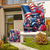baratos Bandeiras de Jardim, Banner-Bandeira de Jardim do 4 de Julho Dia da Independência 12 x 18 Polegadas Bandeiras de Quintal Small Garden Flags para Exterior Bandeiras ao Ar Livre para o Dia da Memória Bandeiras de Jardim para