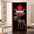 cheap Door Covers-Canada Day Patriotic Door Decorations Door Covers Door Tapestry Door Curtain Decoration Backdrop Indoor/Outdoor Door Banner for Front Door Farmhouse Spirit Bear