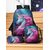 preiswerte Kinder- und Teenager-Rucksäcke-3-teiliges Einhorn-Rucksack-Set für Mädchen – Schulranzen mit Galaxie-Print, Lunchtasche, Umhängetasche und Federmäppchen für Grundschüler und den Schulanfang