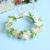 cheap Hair Styling Accessories-Bohemian Hair Accessories Woodland Wedding Flower Headband Greenery Floral Crown Wreath Photo Prop