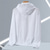 cheap Men&#039;s Active Outerwear-Men&#039;s Lightweight Jacket Outdoor Jacket Summer Jacket Vacation Daily Sunscreen Quick Dry Pocket Summer Spring Plain Fashion Classic Hooded Regular Black White Pink Blue Green Jacket