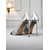 cheap Cocktail-Women&#039;s Nude Suede Pointed Toe Pumps with Mesh Detailing, High Heel Stiletto Shoes for Cocktail Parties and Formal Occasions