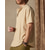 cheap Men&#039;s Casual Shirts-Men&#039;s Shirt Summer Shirt Casual Shirt Beach Shirt Button Up Shirt Black Apricot Short Sleeve Plain Band Collar Vacation Hawaiian Clothing Apparel Polyester Fashion Casual Comfortable