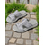 cheap Comfort Sandals-Women&#039;s Flyknit Sport Sandals – Lightweight Grey Mesh Slide Sandals, Flexible Sole, Perfect for Gardening and Daily Walks