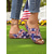 economico Sandali Comodi-sandali da donna con stampa bandiera americana effetto used – sandali estivi per il giorno dell&#039;indipendenza, feste in giardino e abbigliamento casual all&#039;aperto