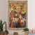 cheap Medieval Tapestry-Medieval Tapestry Middle Age Tapestry Religious Art Large Tapestry Mural Decor Photograph Backdrop Home Bedroom Living Room Decoration The Crucifixion by Master of the Middle Rhine