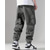 cheap Cargo Pants-Men&#039;s Cargo Pants Trousers Drawstring Elastic Waist Multi Pocket Plain Wearable Outdoor Daily Camping &amp; Hiking Fashion Classic Black Khaki