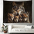 ieftine tapiserii animale-Tapiserie suspendată cu animale lupi artă de perete tapiserie mare decor mural fundal fotografii perdea decor pentru cameră de zi sau dormitor