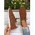 cheap Women&#039;s Sneakers-Women&#039;s Khaki Knit Walking Sneakers – Lightweight Breathable Casual Trainers for Daily Comfort and Travel