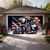 cheap 4th of July-4th of July Door Decorations Garage Door Cover American Patriotic Egale Outdoor Banner Large Backdrop for Holiday Outdoor Garage Door Home Wall Decorations