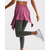 voordelige Yoga shorts &amp; fietsers-Dames Yogarok Asymetrische zoom Fitness Broeken Effen Kleur Zwart Blauw Licht Paars Sport Sportkleding Micro-elastisch