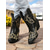 preiswerte Cowboy &amp; Western Stiefel-Türkisfarbene Western-Cowboystiefel aus Kunstleder für Damen mit Stickereien, spitzer Zehenpartie und halbhoher Stiefelhöhe für Outfits im Country-Stil, Rodeos und Veranstaltungen im Freien