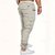 preiswerte Cargohosen-Herren Cargo-Hosen Hose Elastischer Bund Kordelzug Mehrere Taschen Einfach tragbar Outdoor Täglich Campen und Wandern Mode Klassisch Schwarz Armeegrün
