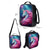 preiswerte Kinder- und Teenager-Rucksäcke-3-teiliges Einhorn-Rucksack-Set für Mädchen – Schulranzen mit Galaxie-Print, Lunchtasche, Umhängetasche und Federmäppchen für Grundschüler und den Schulanfang