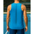 preiswerte Herrenhemd-Herren Einfarbig Workout-Tanktop Panzer Ärmellos Schweißableitend Feuchtigkeitsableitend Atmungsaktiv Tennis Golfspiel Laufen U-Ausschnitt Weiß Schwarz Blau Tennisbekleidung