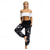 cheap Bottoms-Retro Vintage Boho 1970s Harem pants Yoga Pants Hippie Tie Dye Smocked Waist Rainbow Women&#039;s Halloween Carnival Pride Parade Pride Month Festival Adults&#039; Pants
