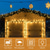 cheap Solar String Lights-1 Pc Outdoor String Lights Solar Waterproof Light String 12M 39FT 100 LED Beads Courtyard Garden Lawn Villa Fence Balcony Decorative Light Wedding Halloween  Festival Atmosphere Light String